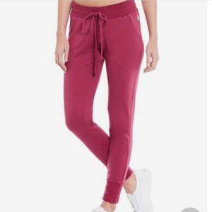 NWT FREE PEOPLE Movement Back Into It Joggers Dragon Fruit Pink XS